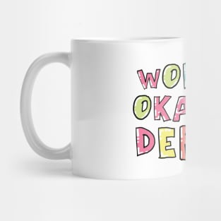 World's Okayest Deputy Gift Idea Mug